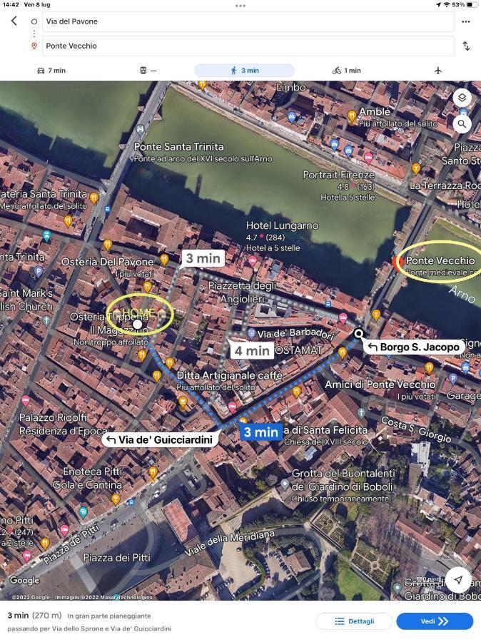 Uffizi & Santo Spirito Family/Groups Apartment Firenze Eksteriør bilde